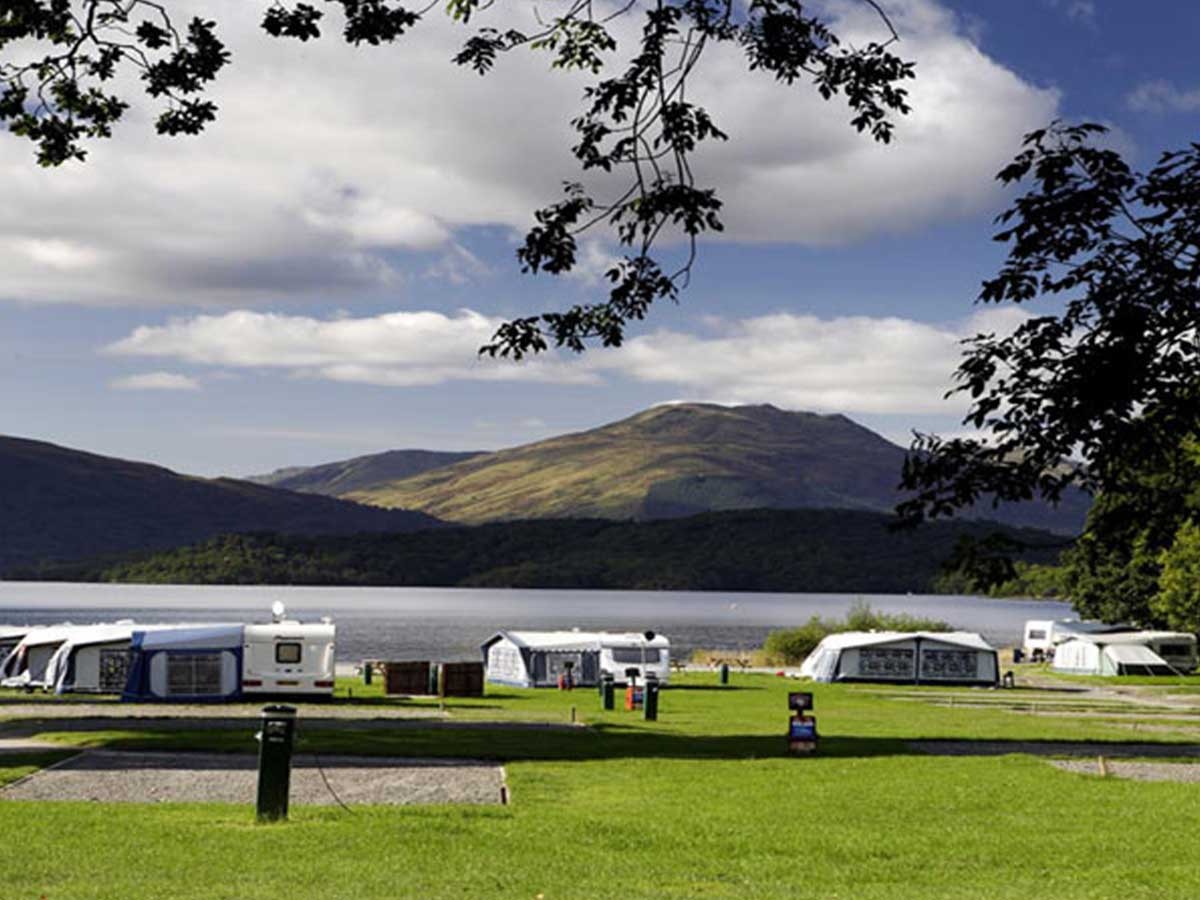 Cashel campsite, Balmaha